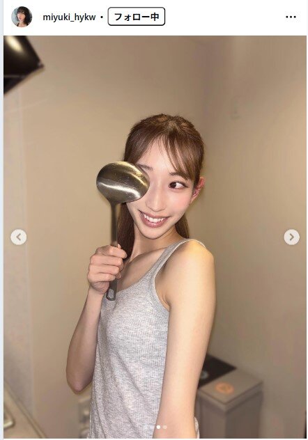 早川みゆきのインスタグラムから