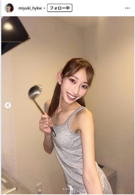 早川みゆきのインスタグラムから