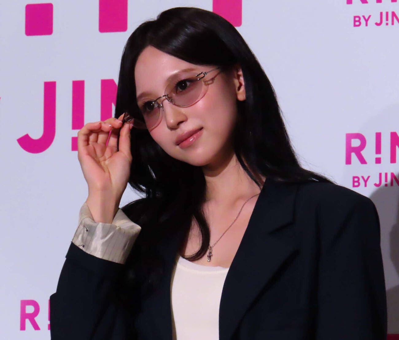 「RIM loves MISAMO Ambassador　＆　Pop－up Launch Event」に出席したMINA