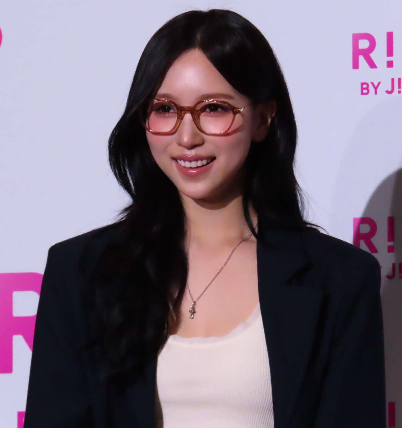 「RIM loves MISAMO Ambassador　＆　Pop－up Launch Event」に出席したMINA＝2026年5月1日