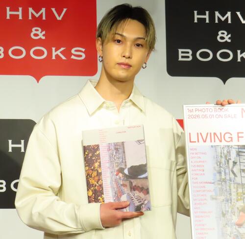 FANTASTICS堀夏喜、極寒のパリで「シャワーから冷水しか」写真集撮影も「震えながら」