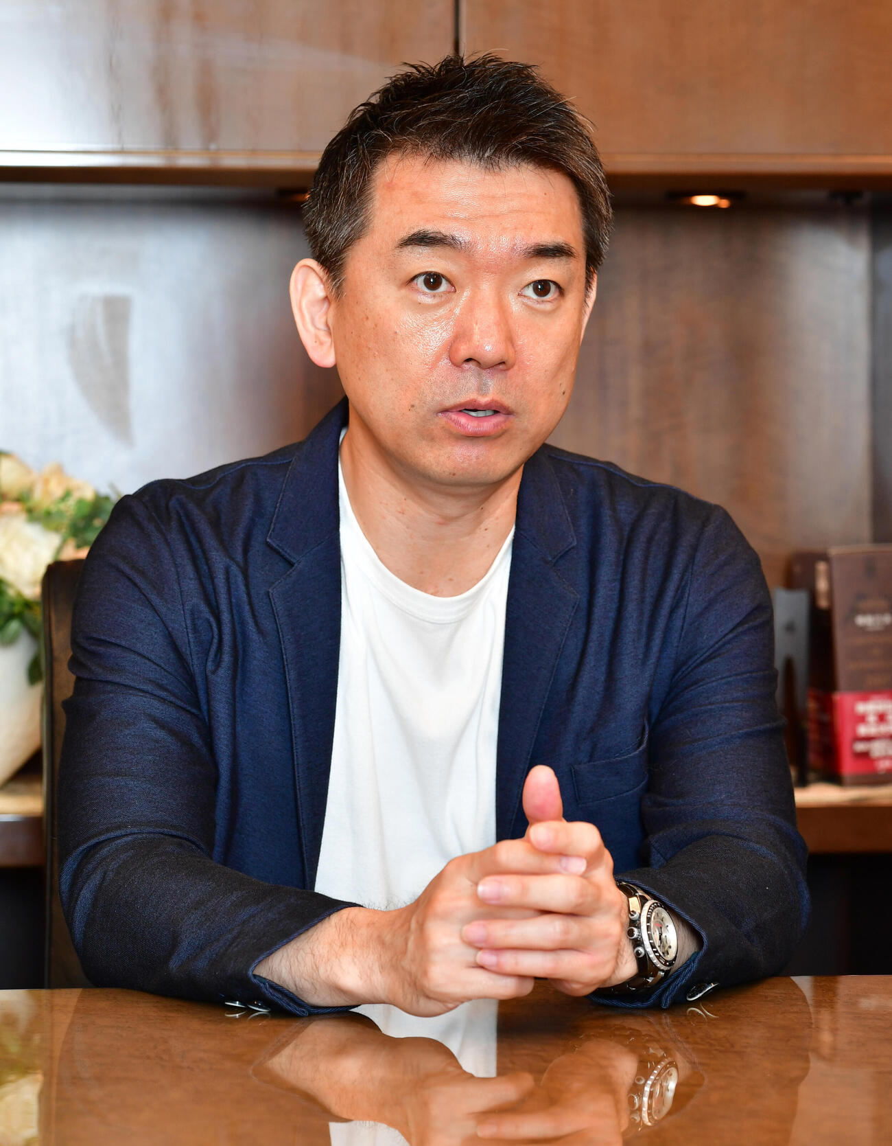橋下徹氏（18年6月撮影）