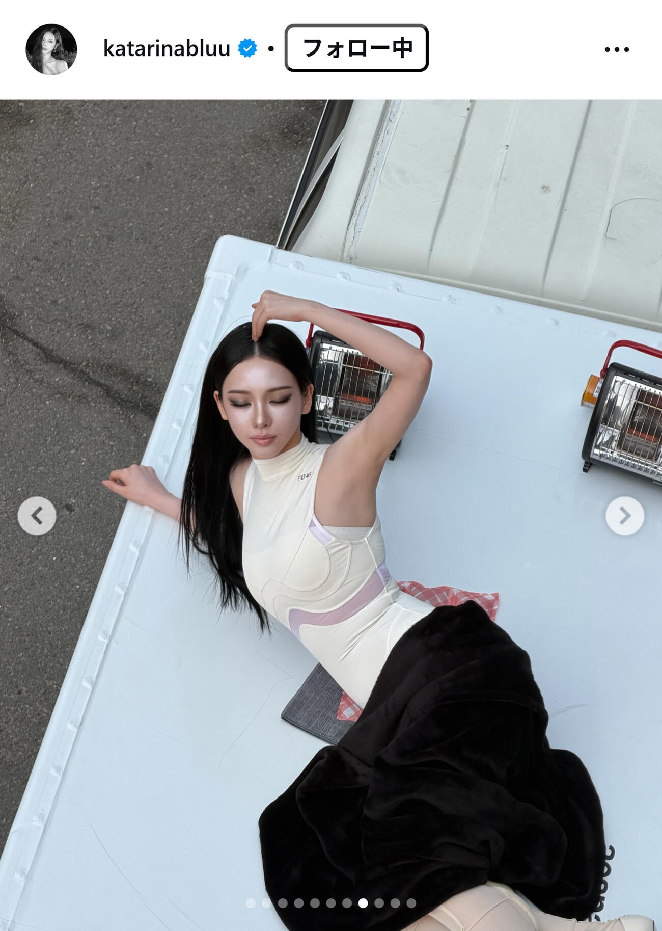 KARINAのインスタグラムから