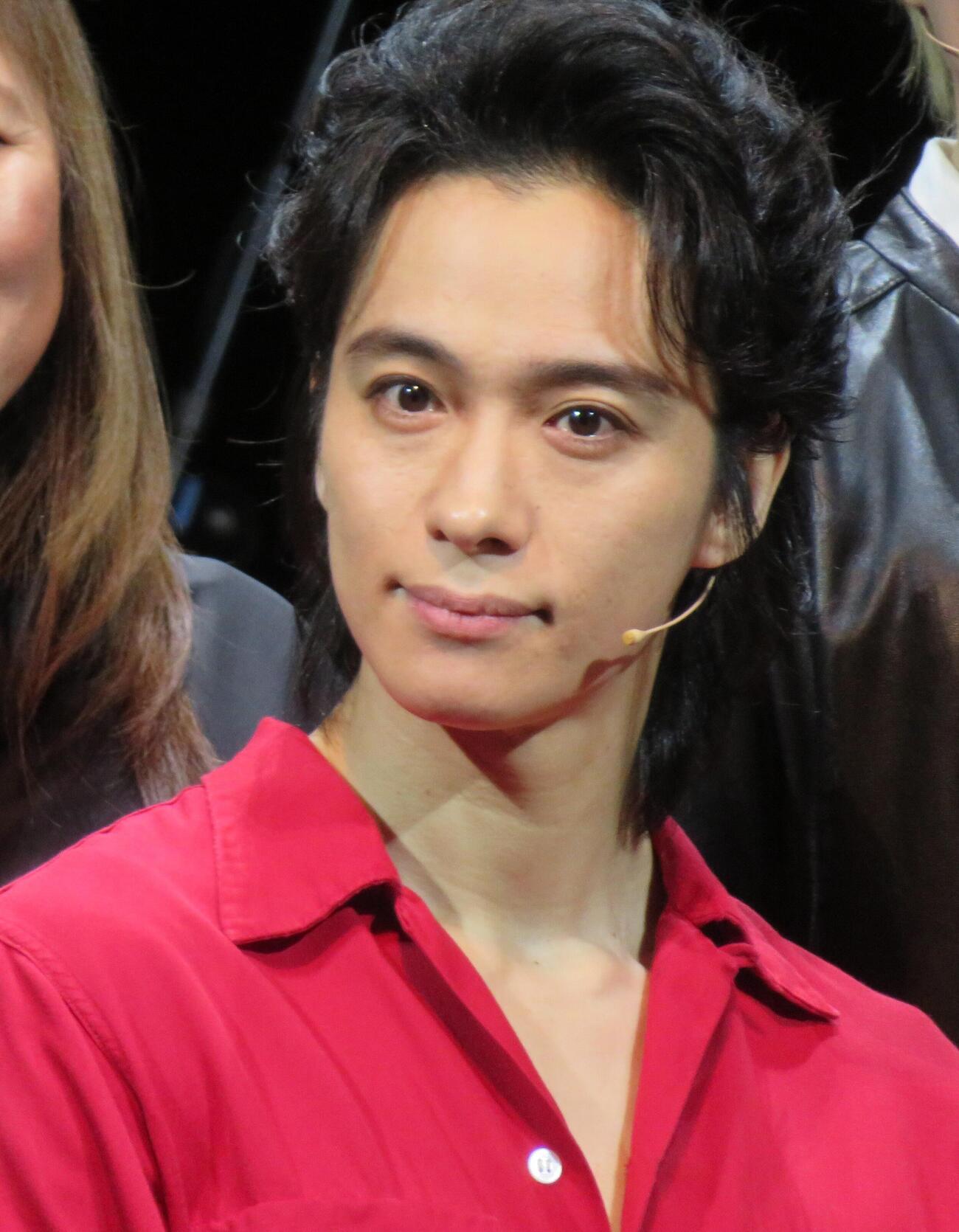 舞台「BACKBEAT」の取材会の戸塚祥太