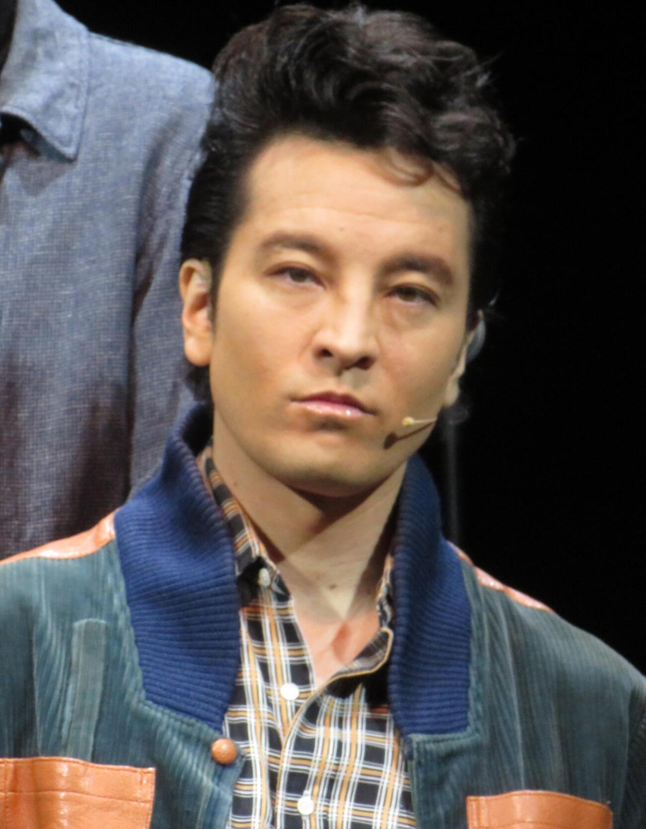 舞台「BACKBEAT」の取材会のJUON