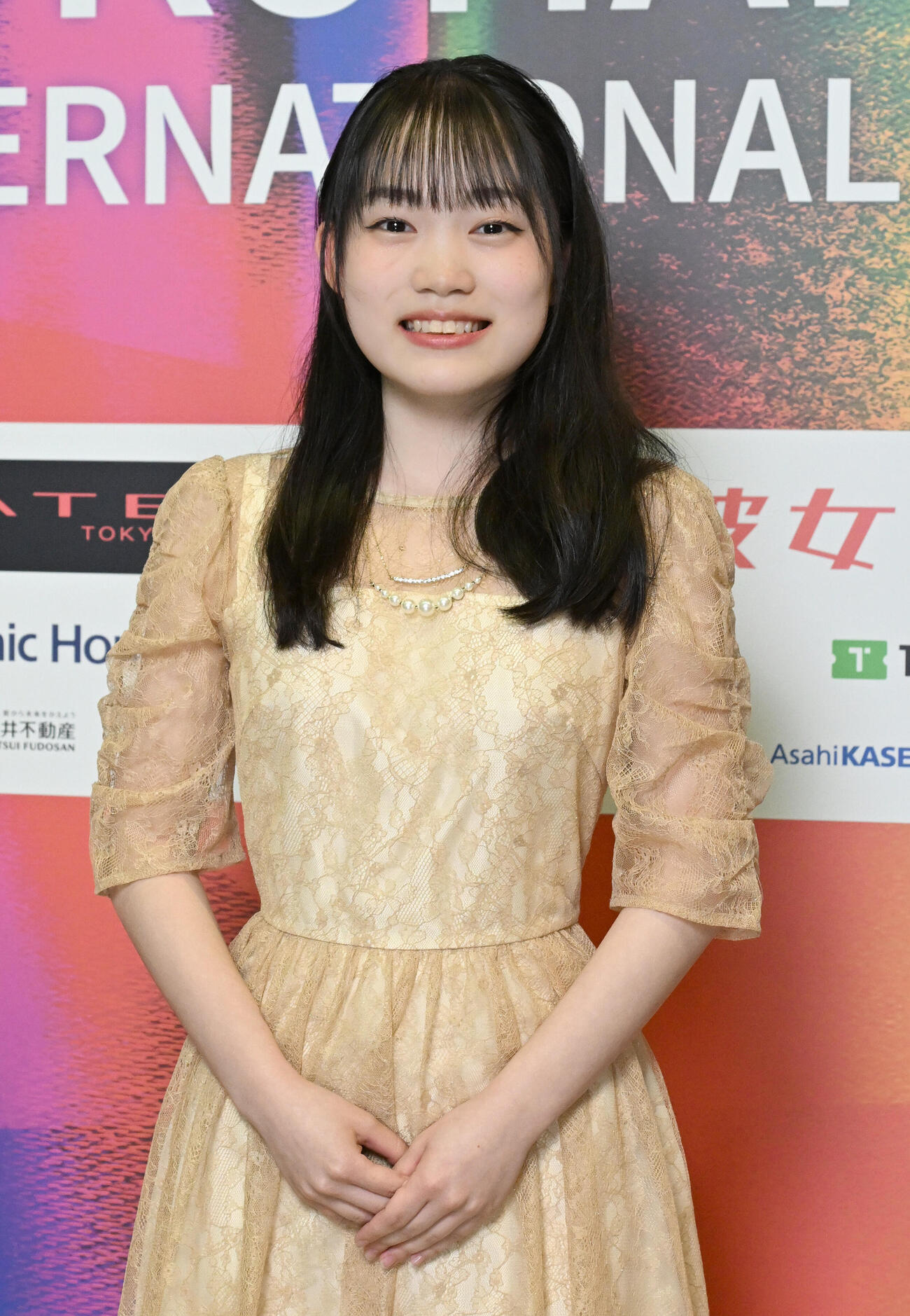 横浜国際映画祭　新人オーディションで最優秀賞を受賞した酒井希愛（撮影・千葉一成）