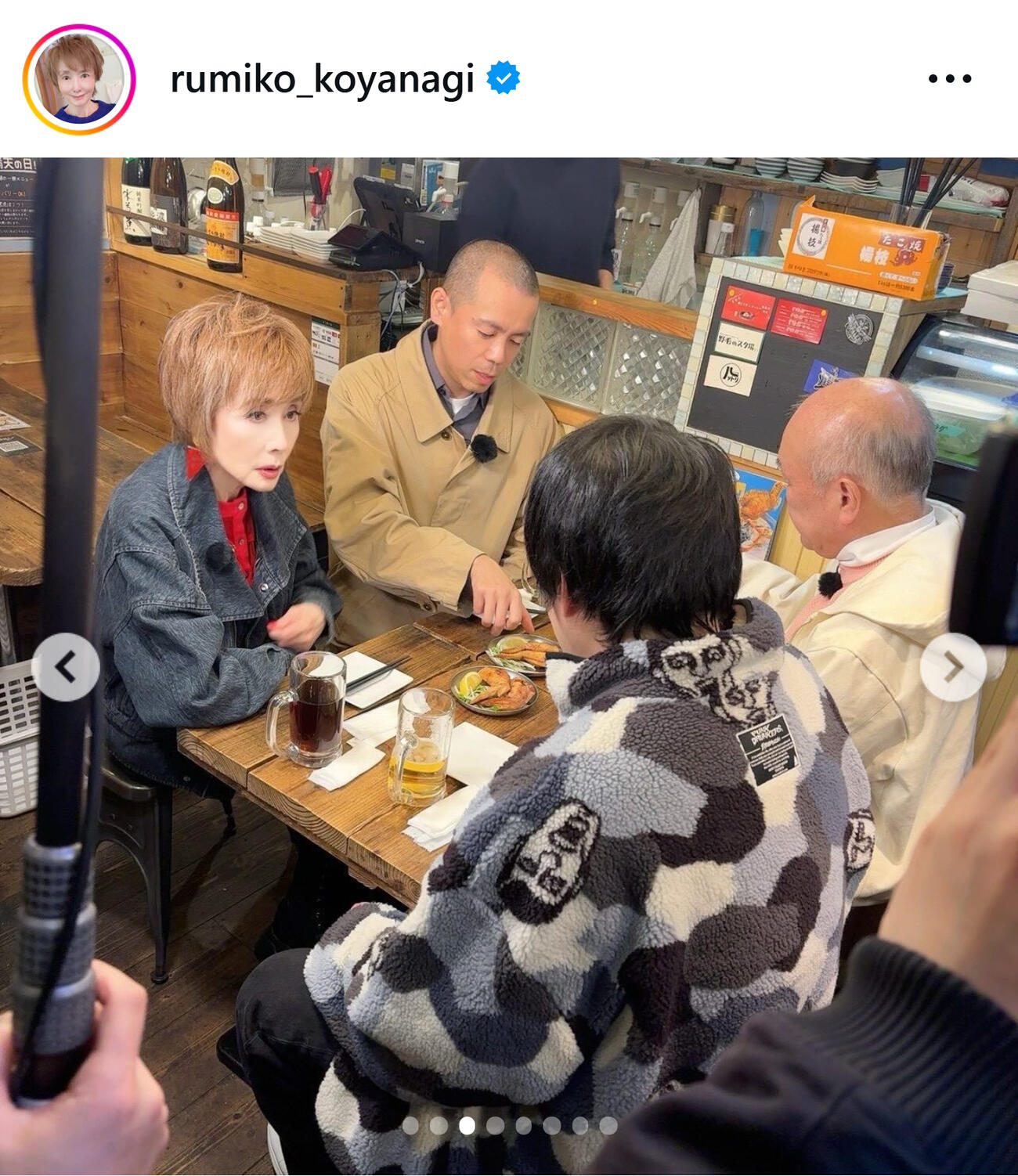 小柳ルミ子のインスタグラムから