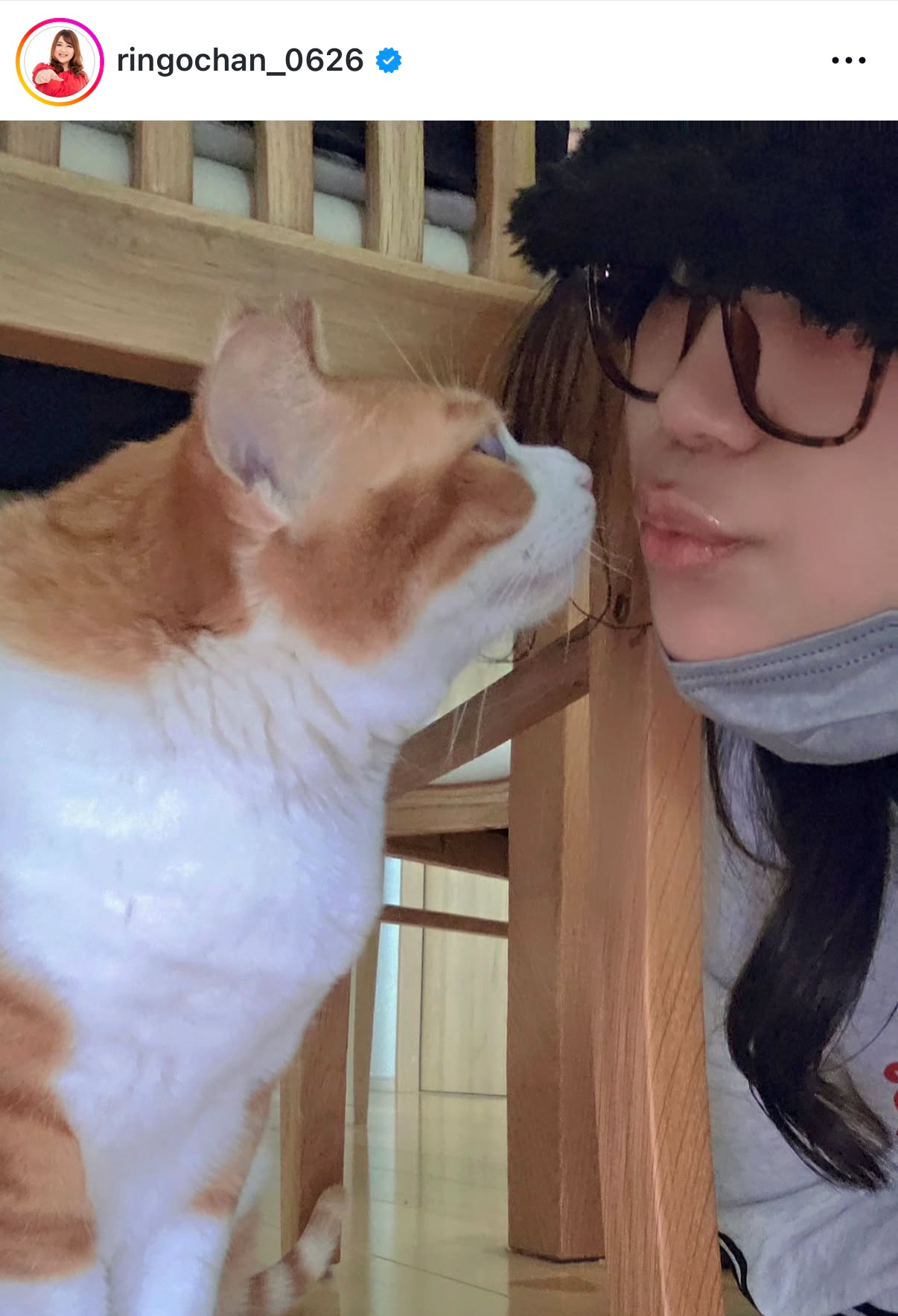 りんごちゃんのインスタグラムから