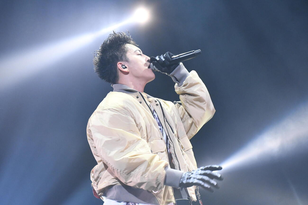 ソロ初ツアー「Back from the coffin．」を開催したRYOKI MIYAMA（撮影・阪口孝志）