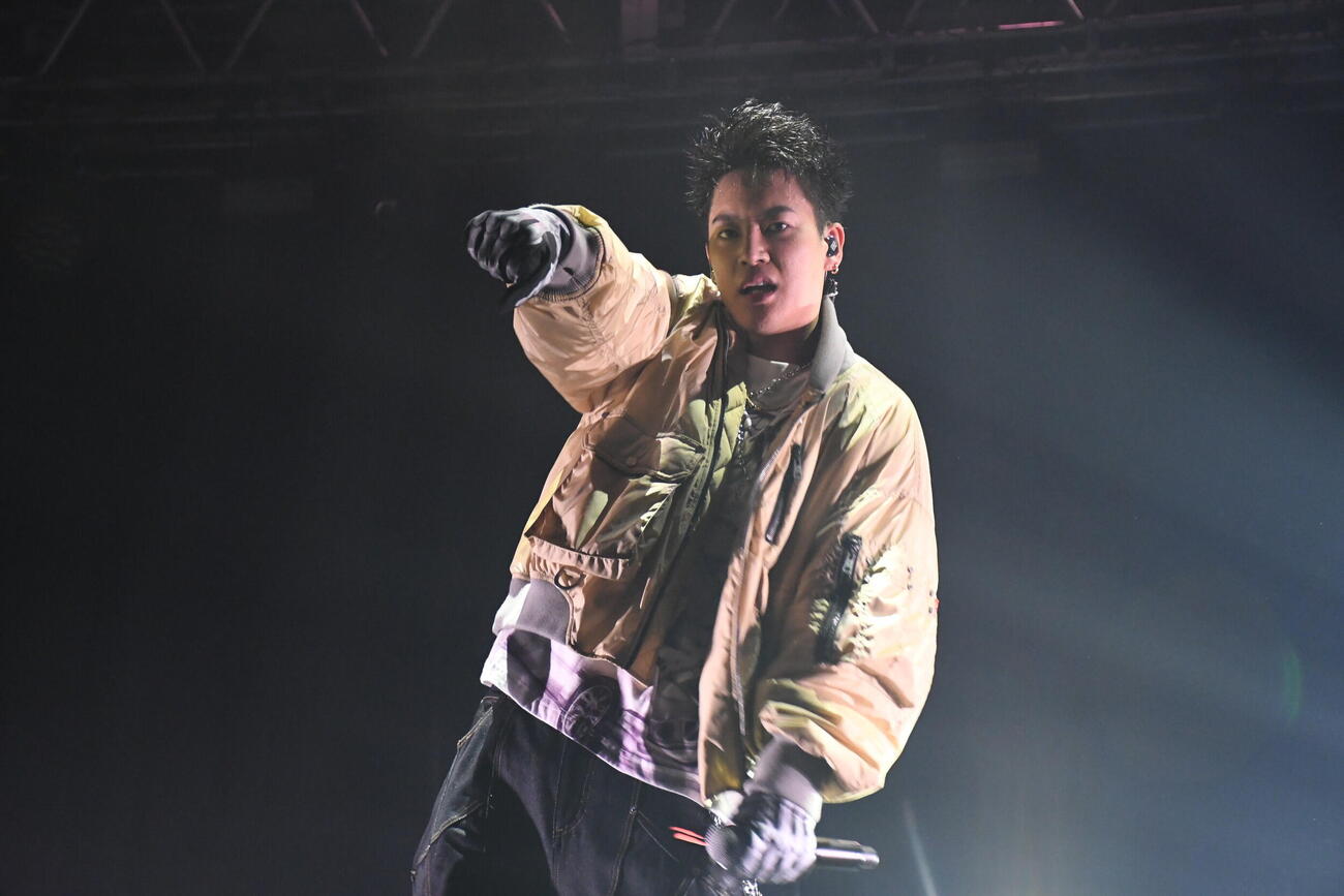 ソロ初ツアー「Back from the coffin．」を開催したRYOKI MIYAMA（撮影・阪口孝志）