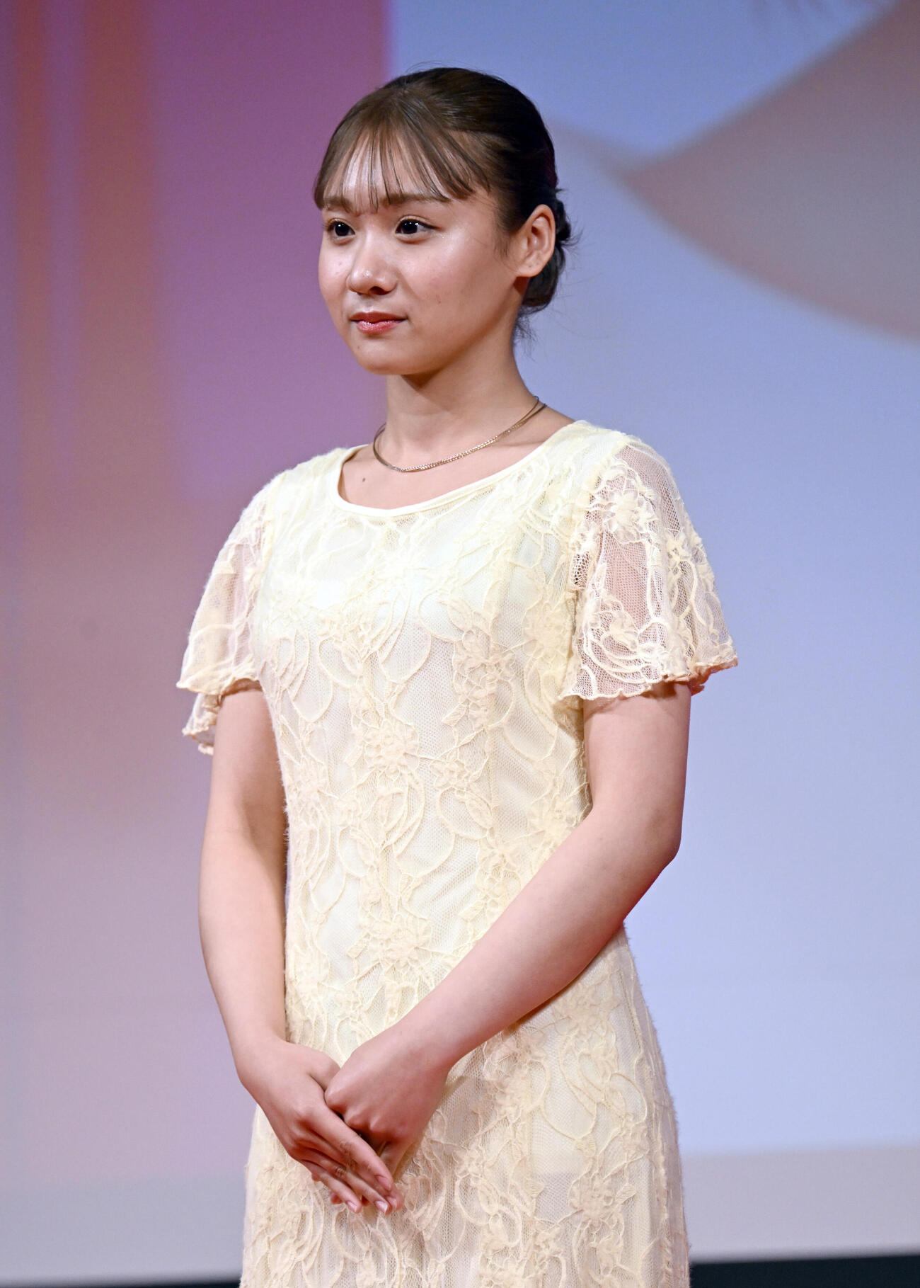 横浜国際映画祭　新人オーディションで最多の7社からスカウトの声が掛かった三田雪乃さん（撮影・千葉一成）
