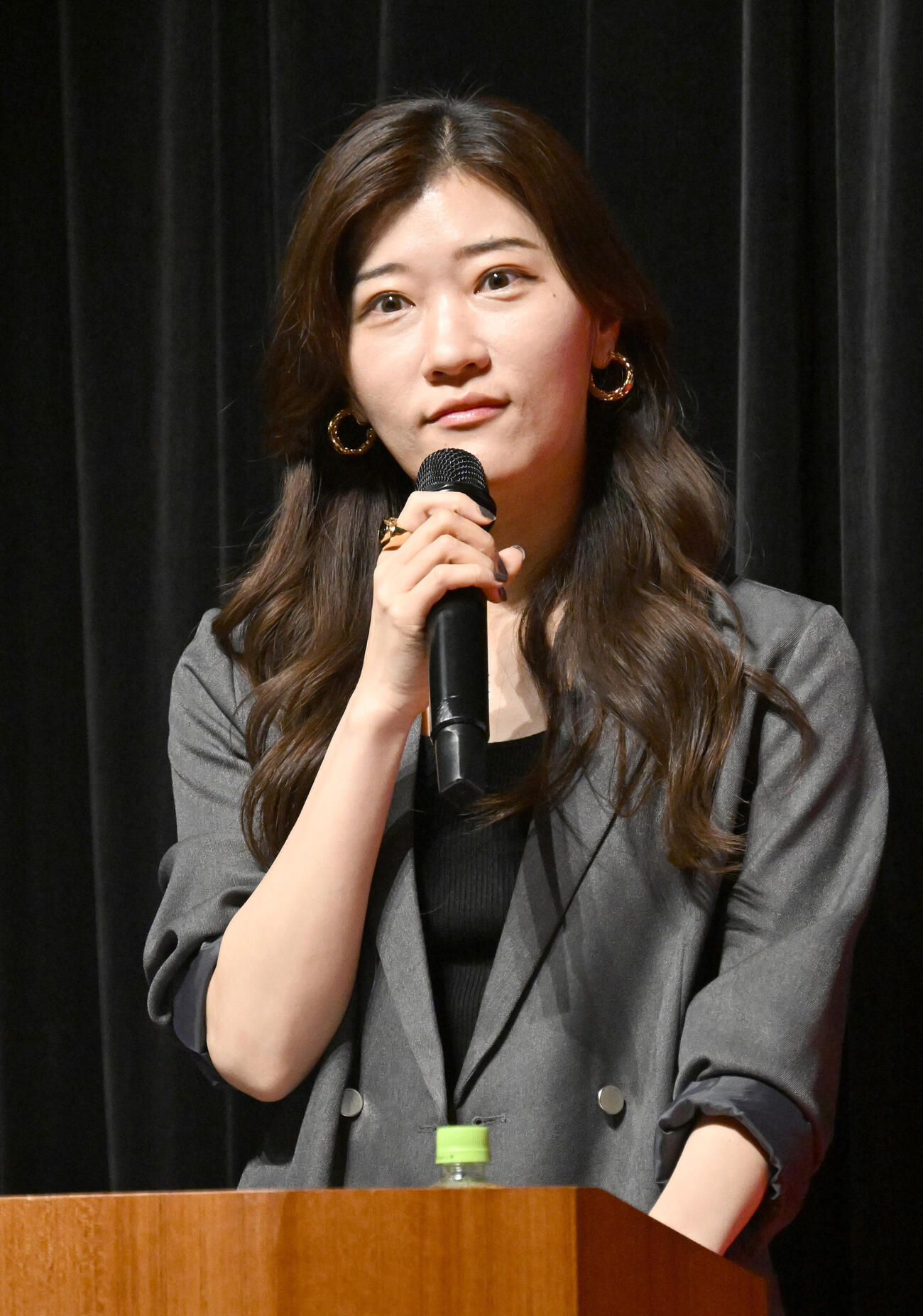 横浜国際映画祭　新人オーディションではスペシャルサポーターを務めたヒコロヒー（撮影・千葉一成）