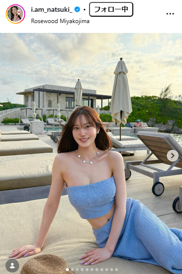 阿部なつきのインスタグラムから