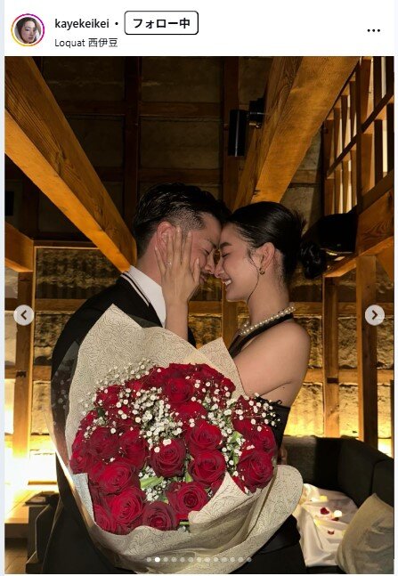 楠ケイのインスタグラムから