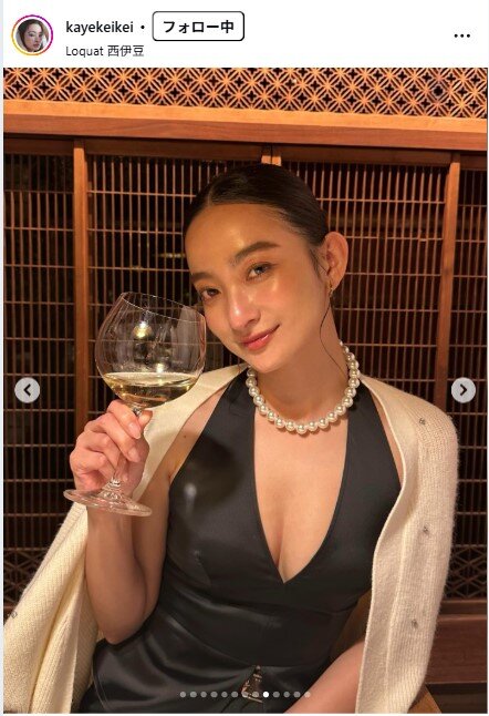 楠ケイのインスタグラムから
