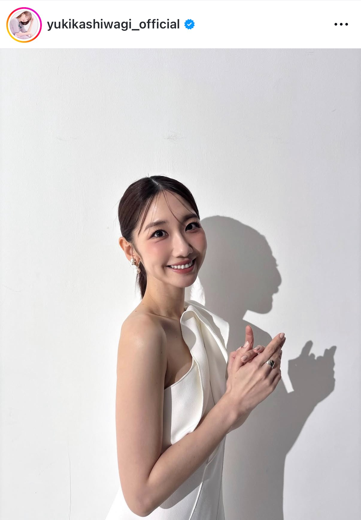 柏木由紀のインスタグラムから