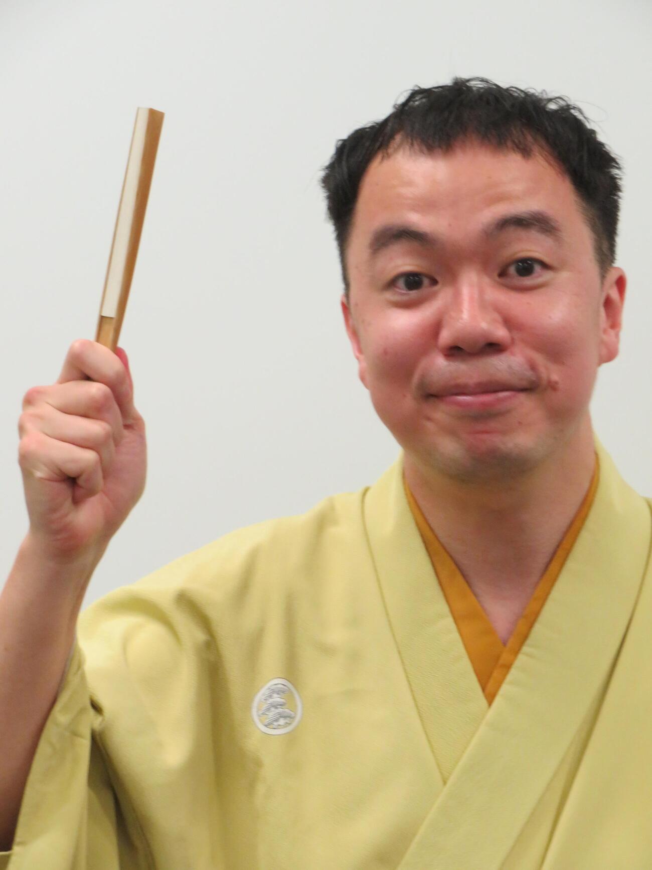 立川吉笑(2024年11月撮影)