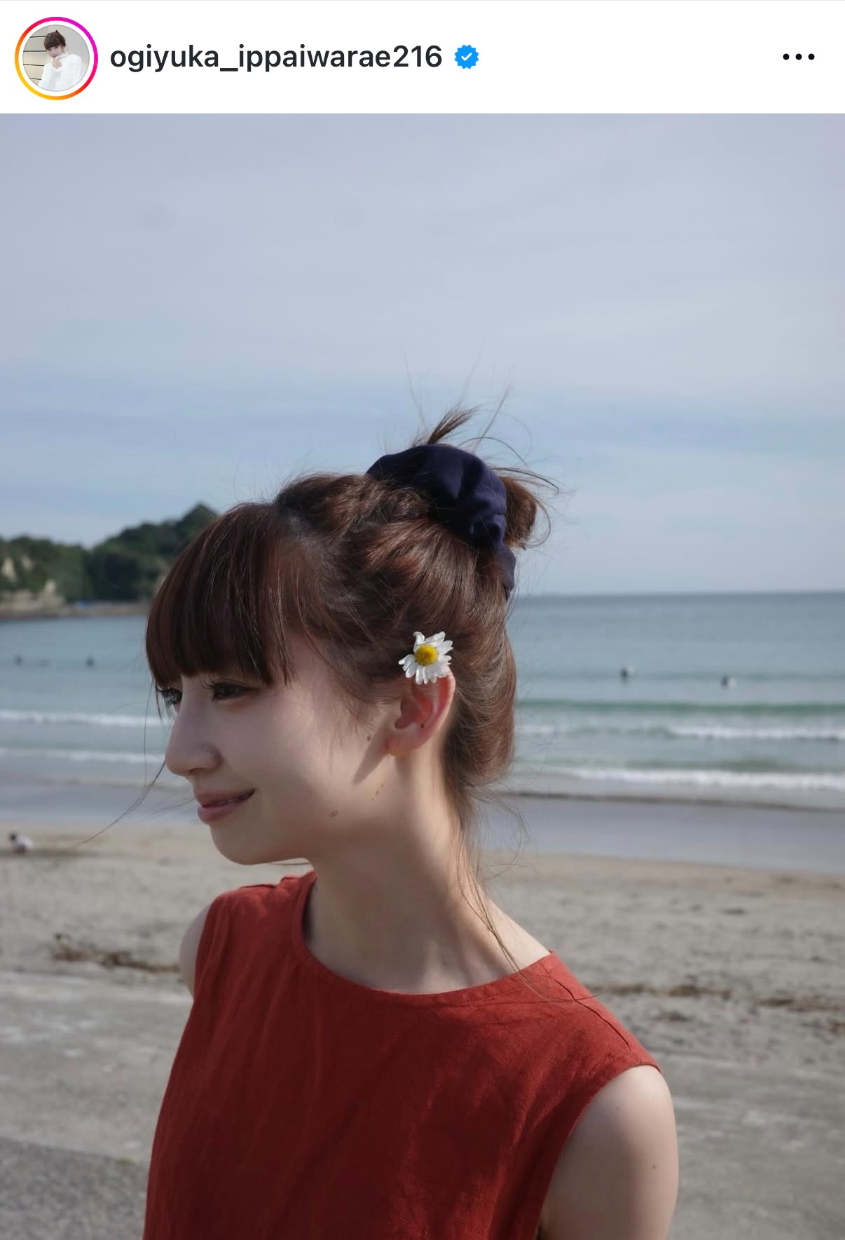 荻野由佳のインスタグラムから