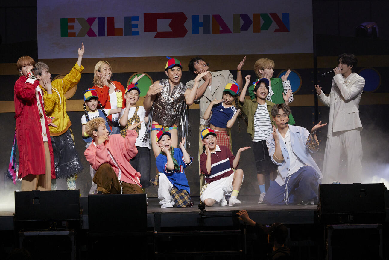「EXILE B HAPPY SHOW 2026　～かぜのふね～」でパフォーマンスEXILE B HAPPY
