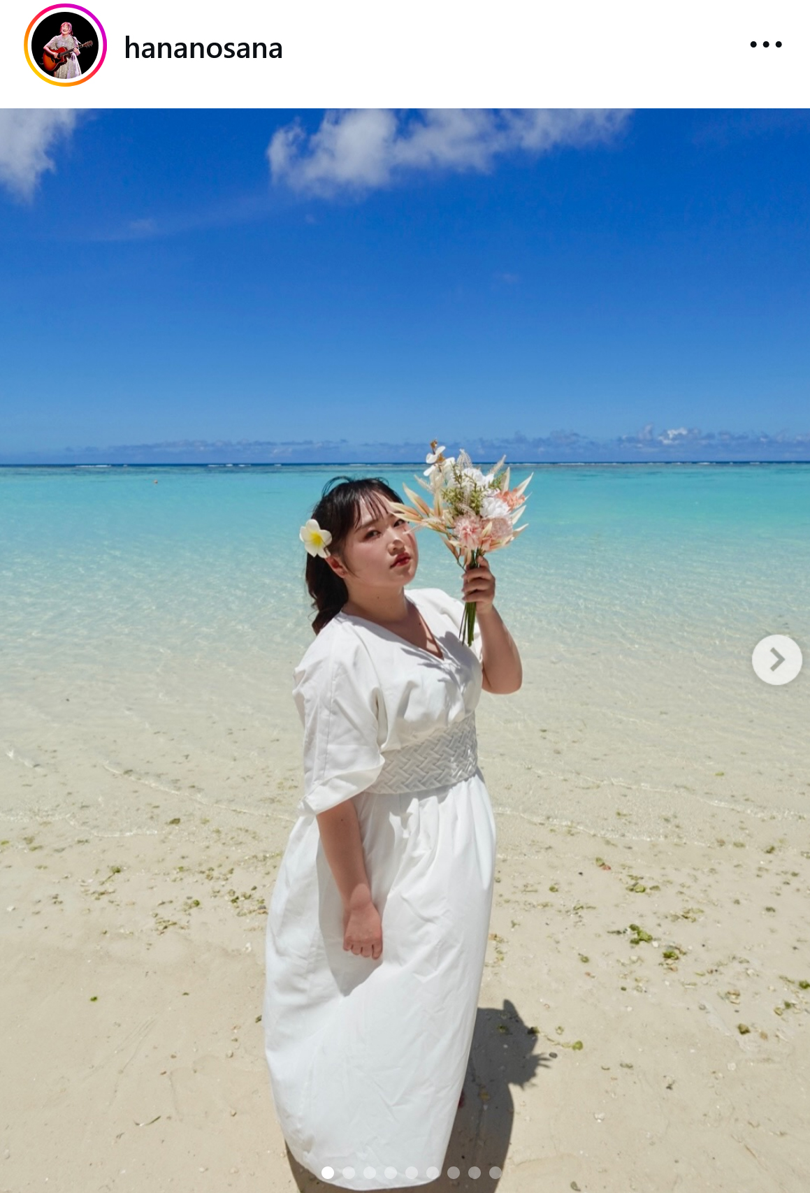 花野紗南のインスタグラムから