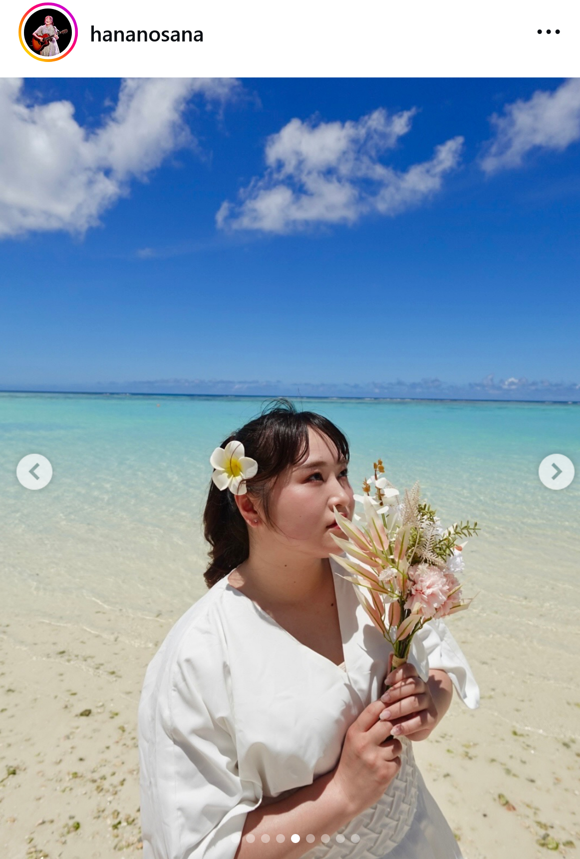 花野紗南のインスタグラムから