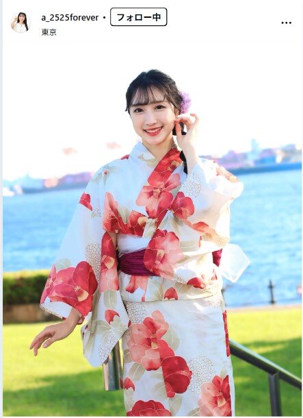 八乙女あんなのインスタグラムから