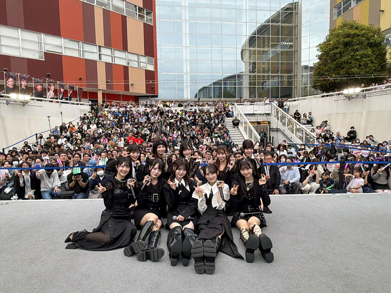 ららぽーと豊洲でリリースイベントを行ったWHITE SCORPION