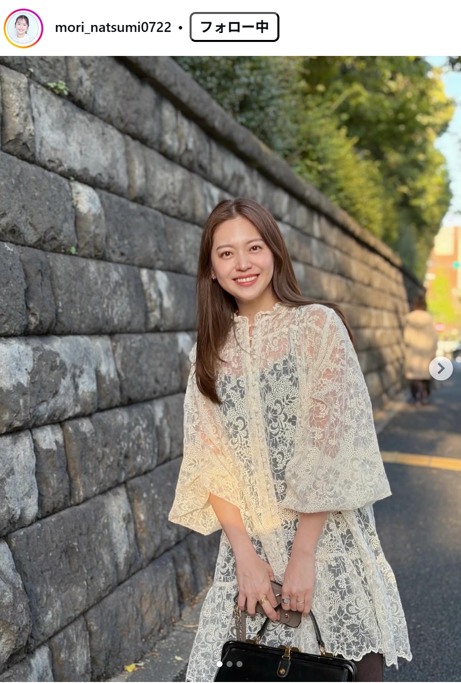 森夏美のインスタグラムから