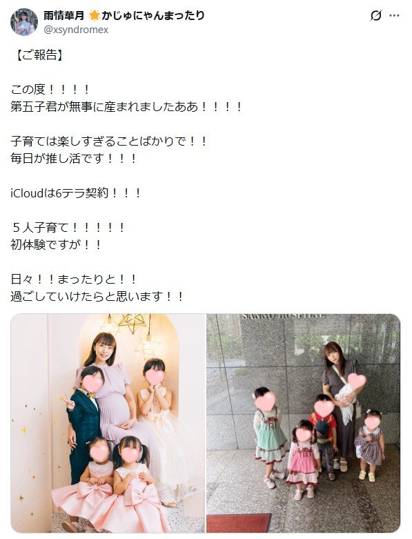 雨情華月のXから