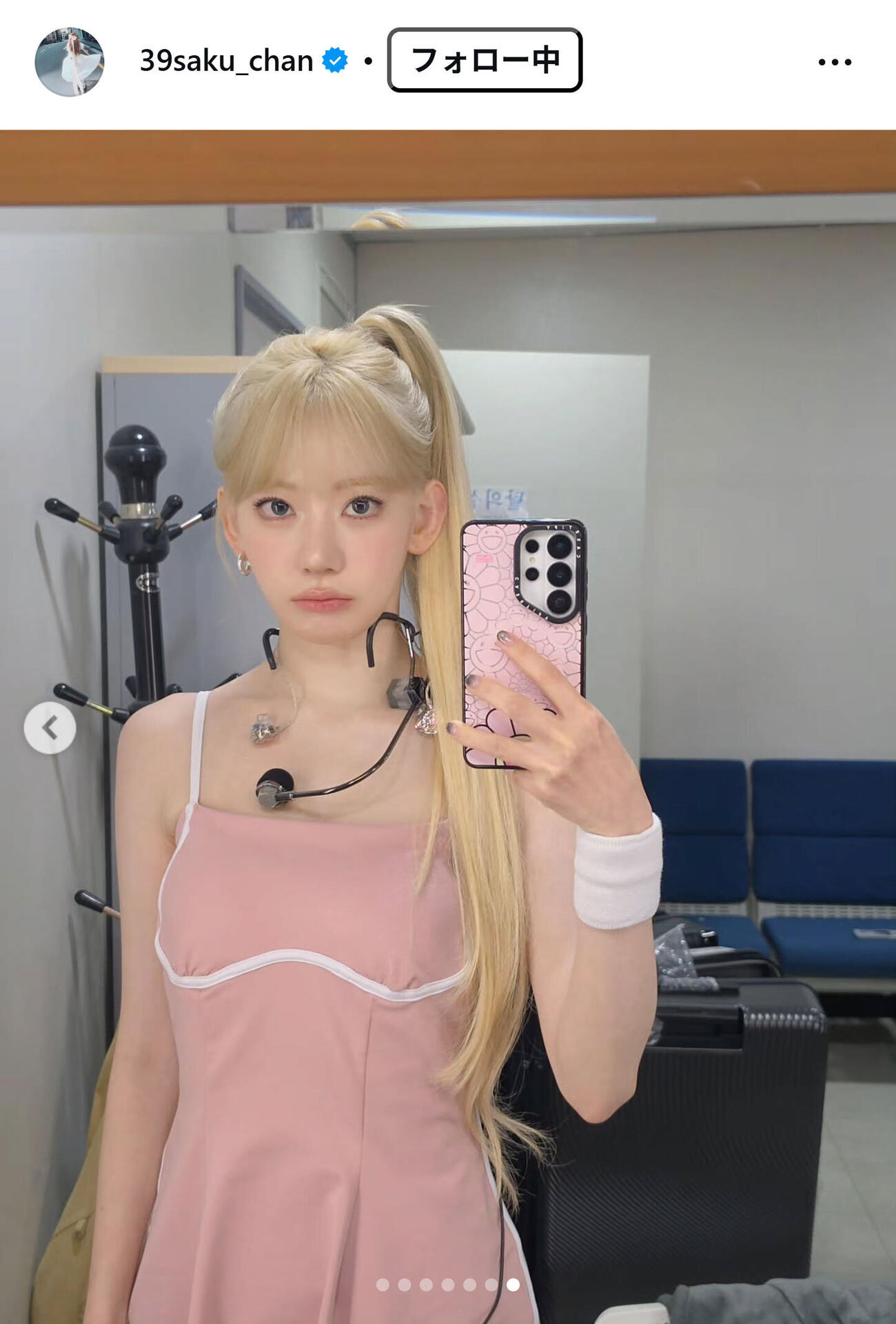 LE SSERAFIM・SAKURAのインスタグラムから