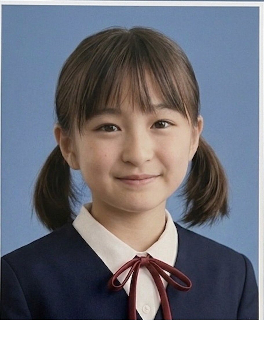 岡崎紗絵の写真を元にAIで作成された25年前のヒロインの姿