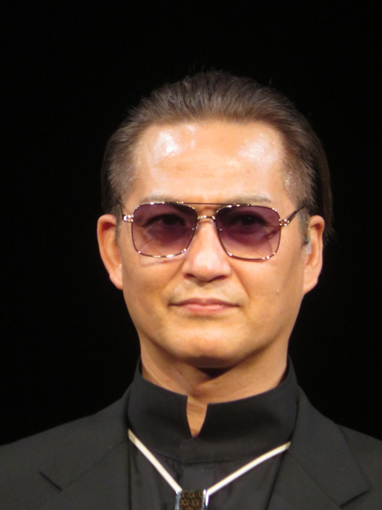 舞台「リチャード三世」開幕前会見＆公開舞台稽古に出席した星智也（撮影・川田和博）