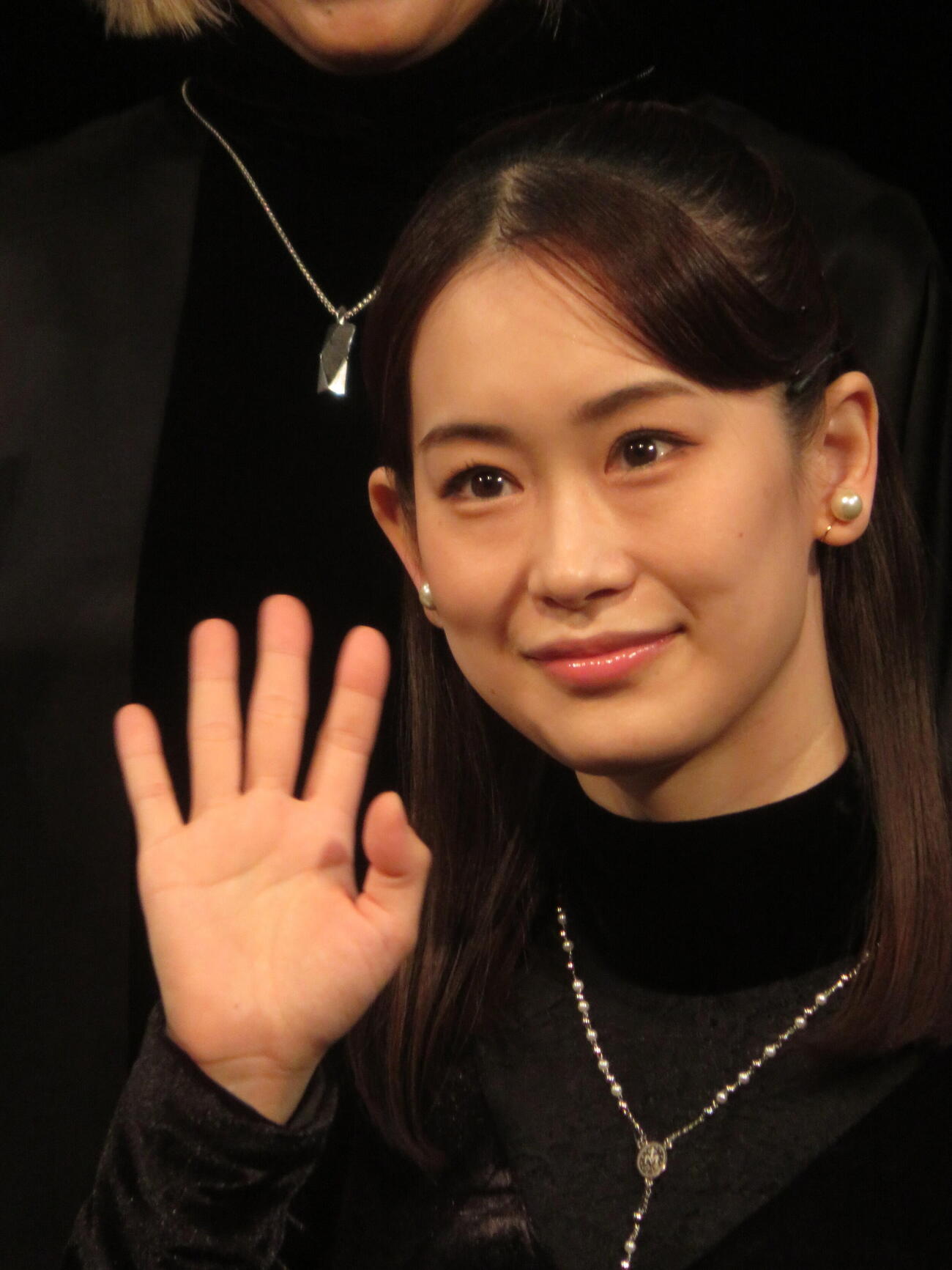 舞台「リチャード三世」開幕前会見＆公開舞台稽古に出席した愛希れいか’撮影・川田和博）