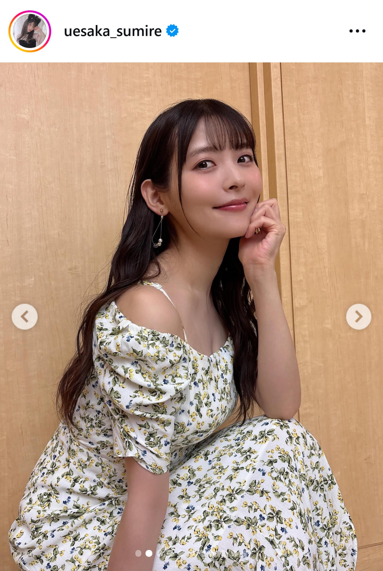 上坂すみれのインスタグラムから