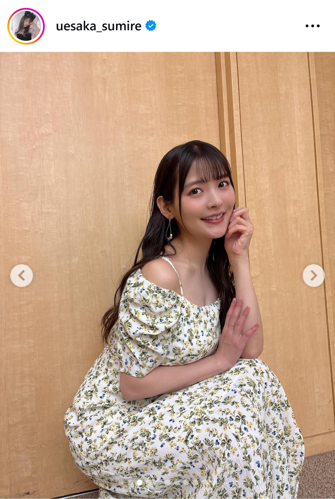 上坂すみれのインスタグラムから