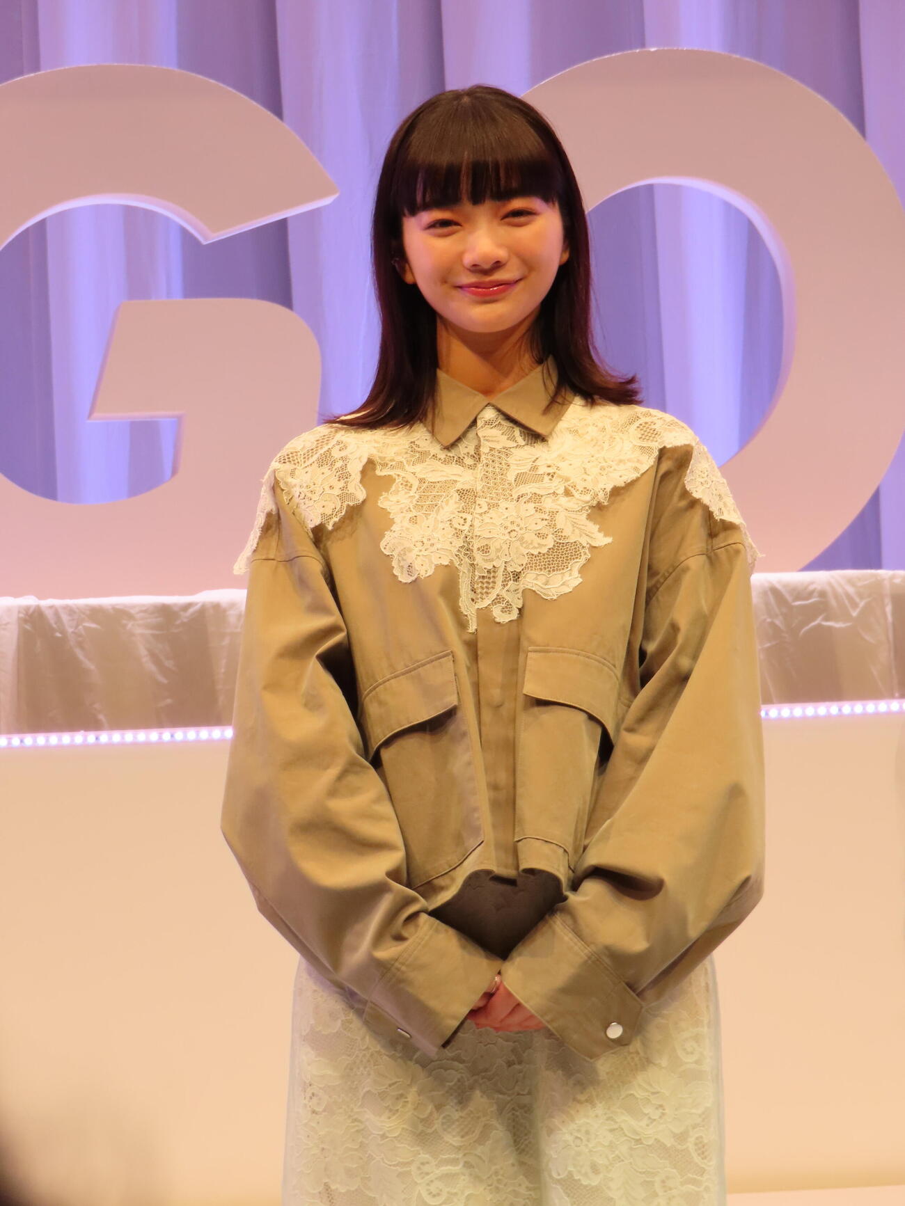 「看護の日」イベント「KANGO部！」に登壇した見上愛