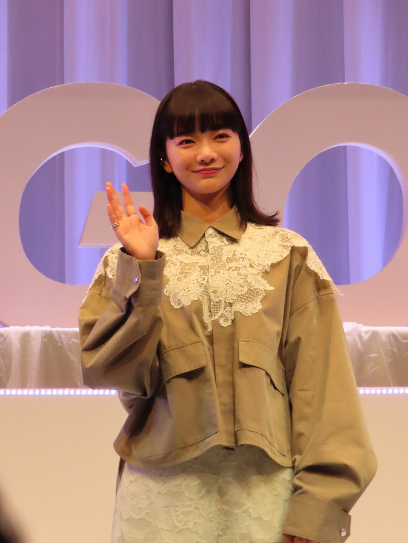 「看護の日」イベント「KANGO部！」に登壇した見上愛