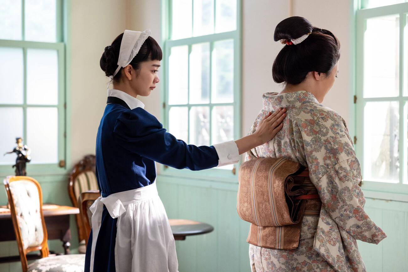 NHK連続テレビ小説「風、薫る」の1場面（C）NHK