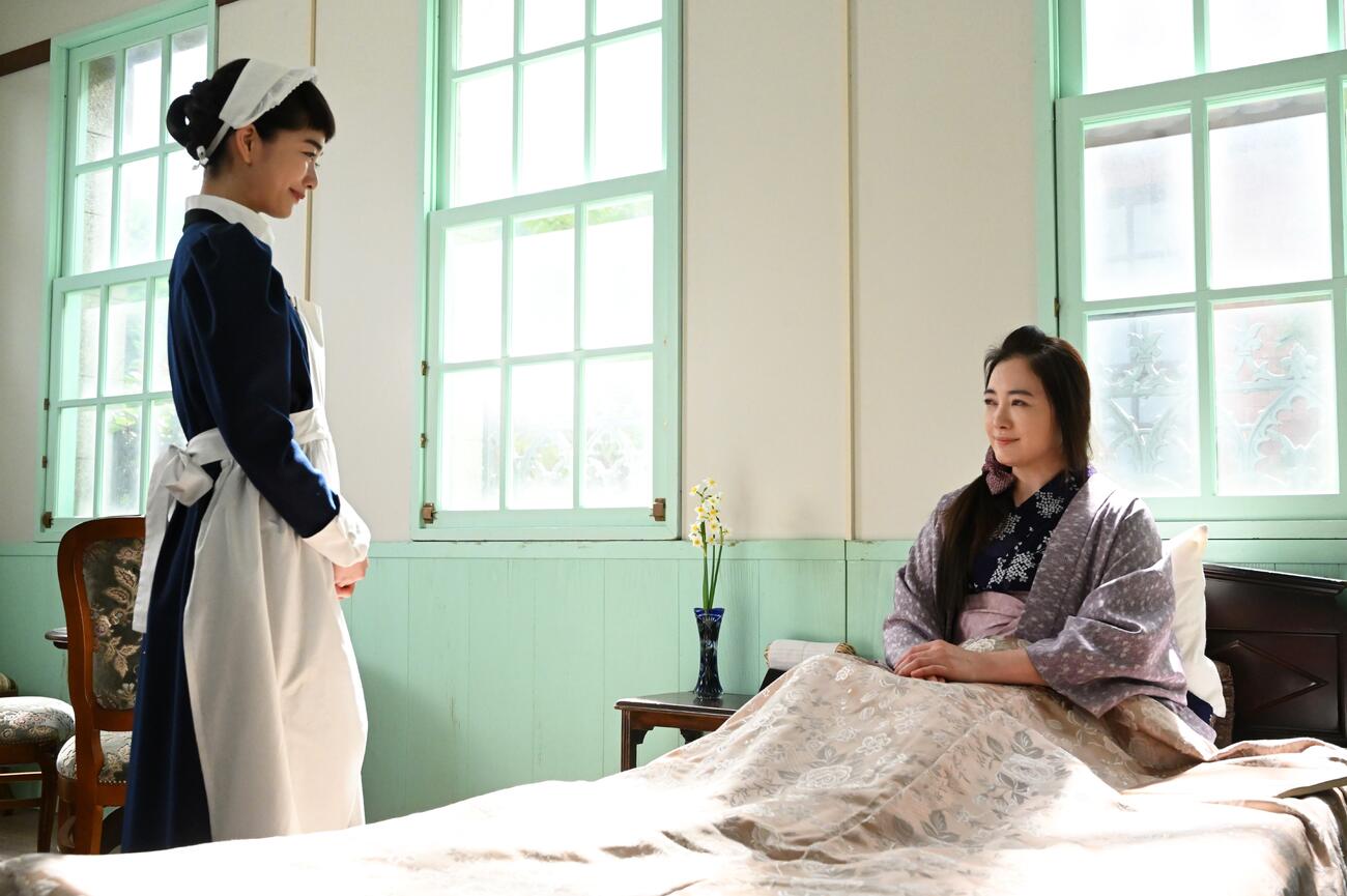 NHK連続テレビ小説「風、薫る」の1場面（C）NHK