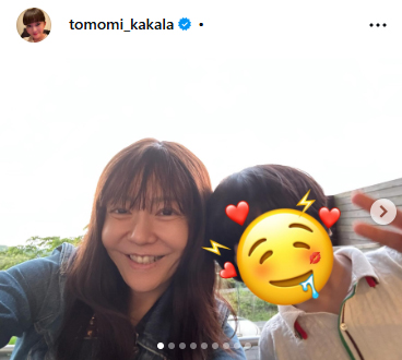 華原朋美のインスタグラムから