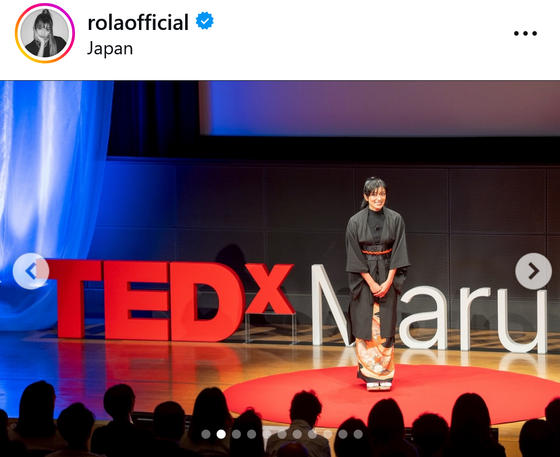 ローラのインスタグラムから