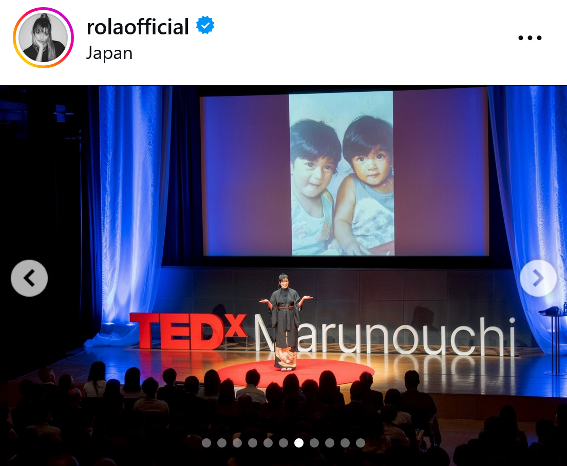 ローラのインスタグラムから