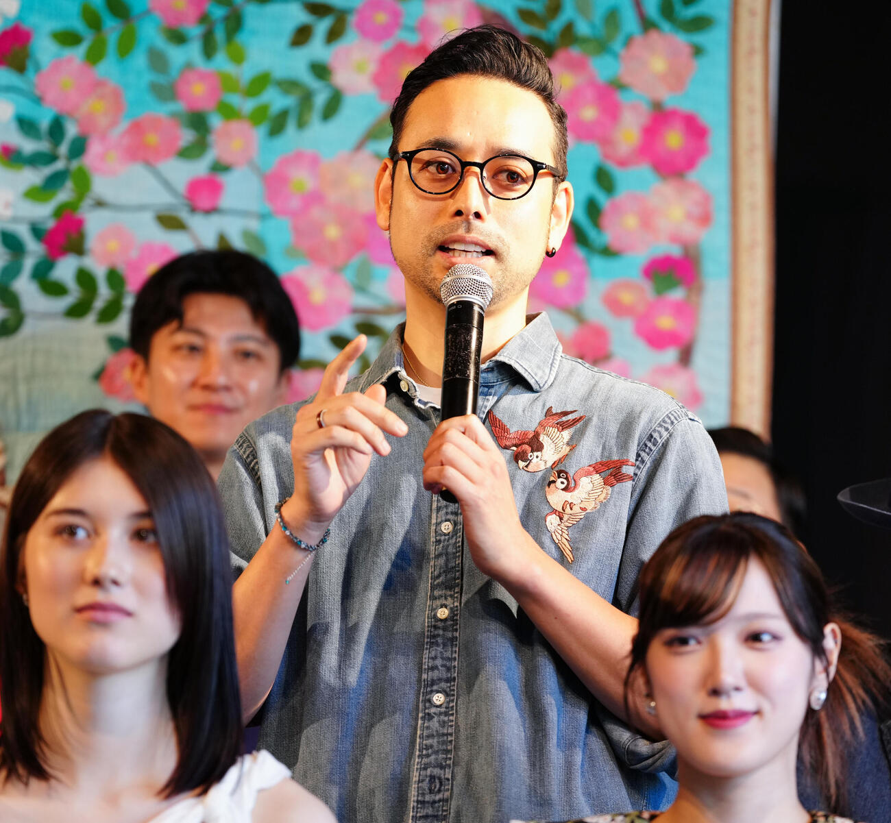 「横浜グラフィティ　フォーエバー」製作発表に臨む洋輔（撮影・鈴木みどり）