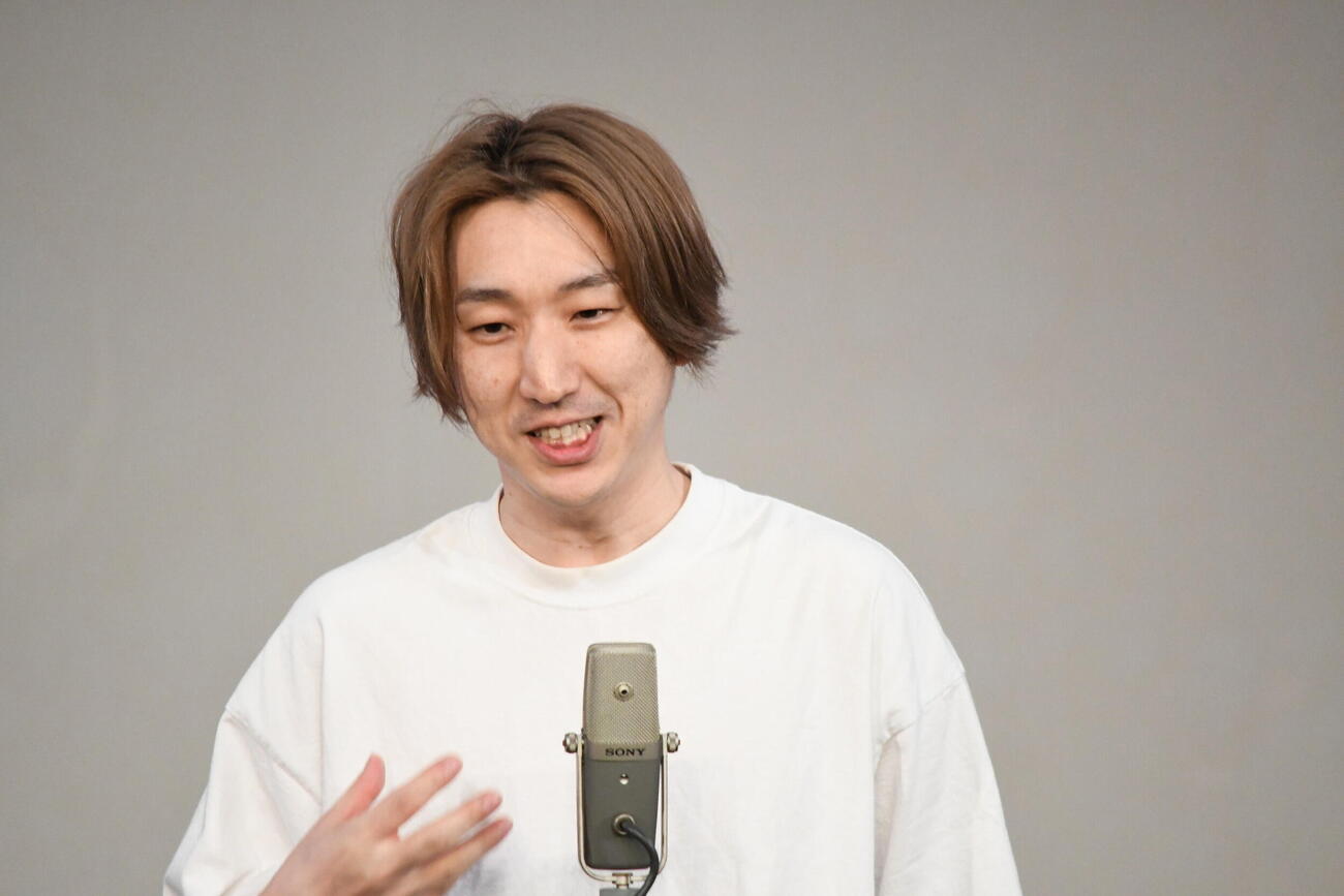 「よしもとピン芸人倶楽部シアター」に出演した桂三実（撮影・阪口孝志）