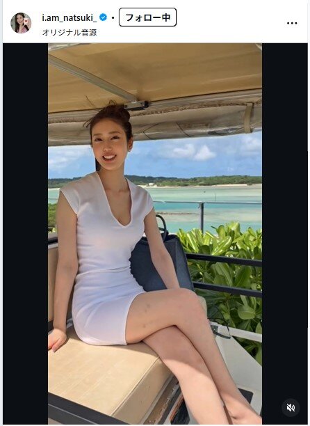 阿部なつきのインスタグラムから