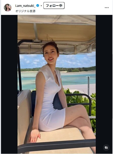 阿部なつきのインスタグラムから