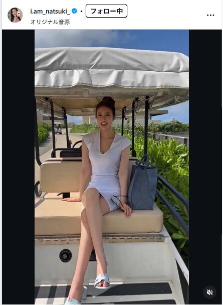 阿部なつきのインスタグラムから
