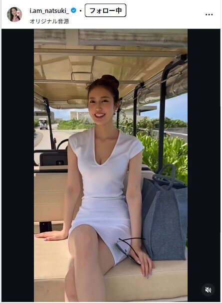 阿部なつきのインスタグラムから