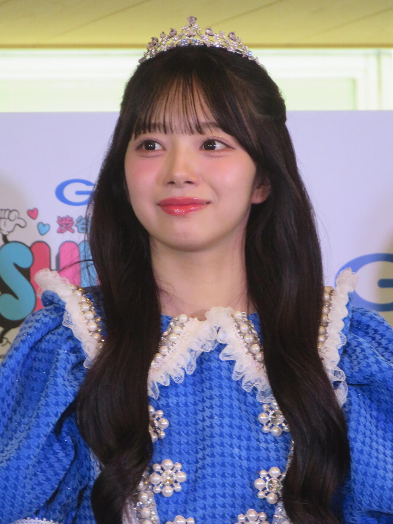 「GMO渋谷エンタメ祭2026」記者発表会に出席したCUTIE STREETの増田彩乃（撮影・川田和博）