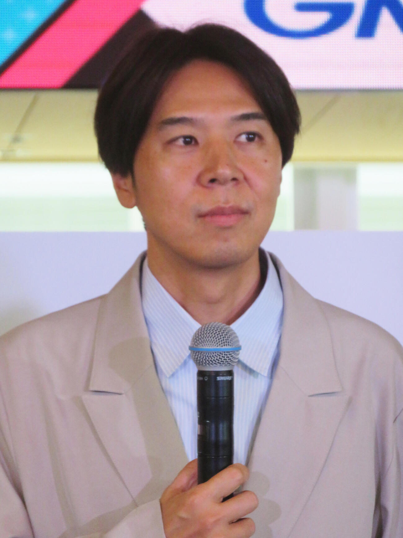 「GMO渋谷エンタメ祭2026」記者発表会に出席したロッチのコカド（撮影・川田和博）